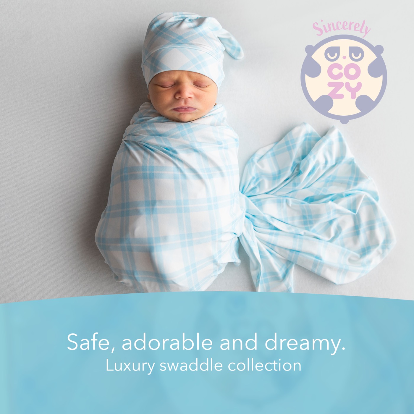Baby Blue swaddle