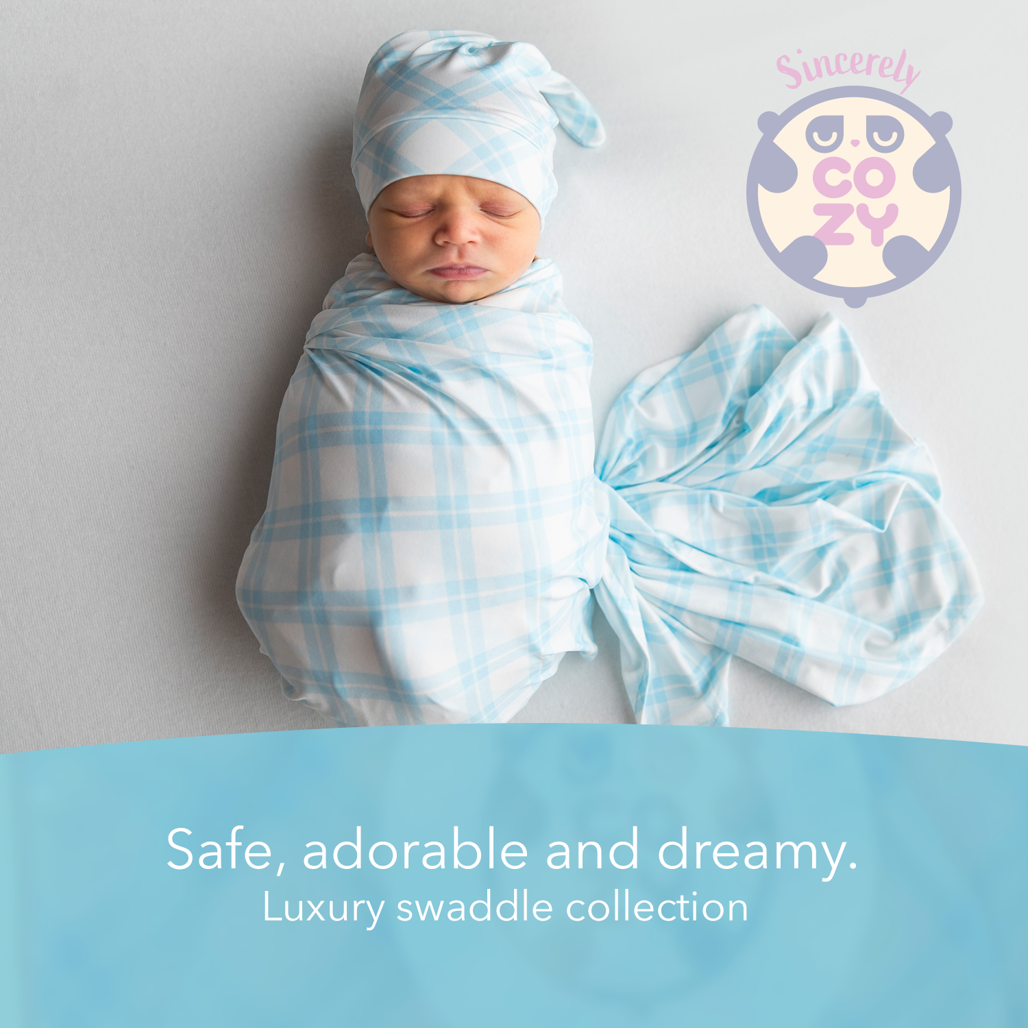 Baby Blue swaddle