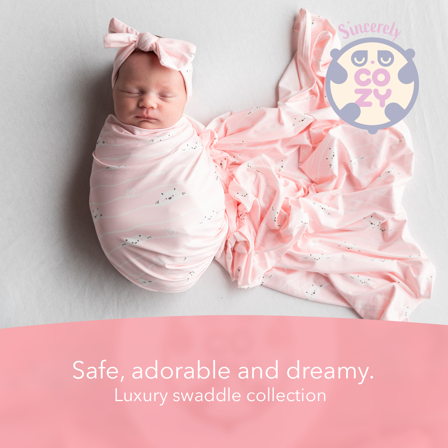 Pickaboo Bear swaddle